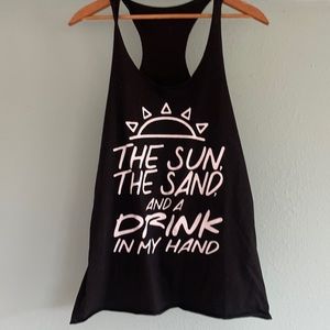 Graphic tank top
